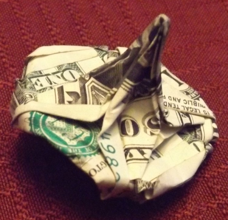 Joshua's-Origami-Folded-$1-Bills